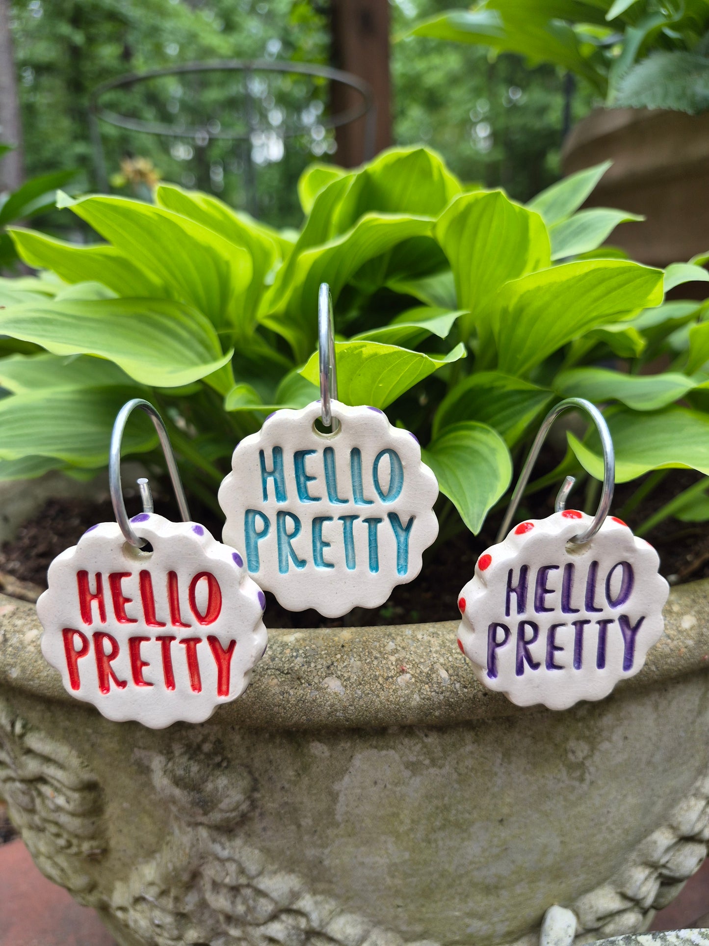 Garden Sign - Hello Pretty