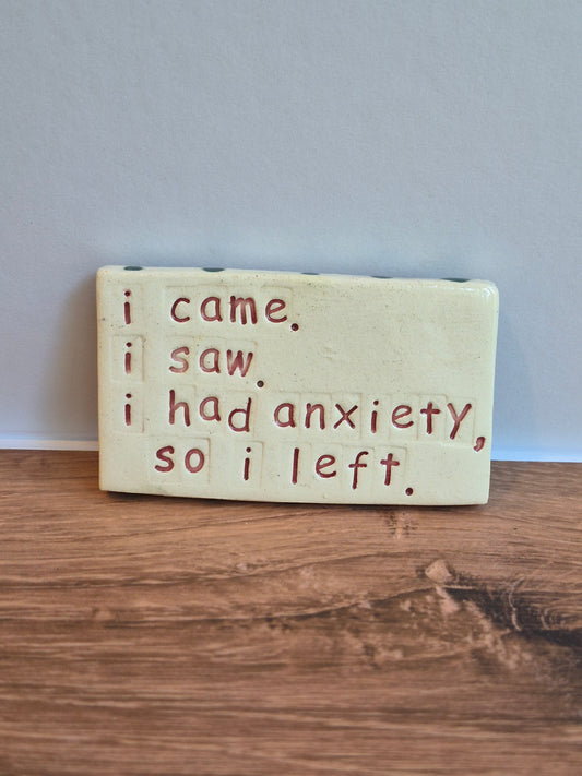 Quote Magnet - ANXIETY