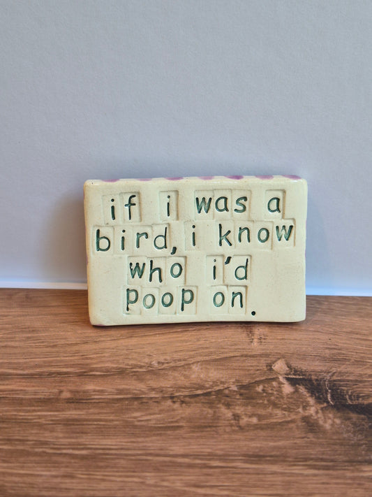 Quote Magnet - POOP