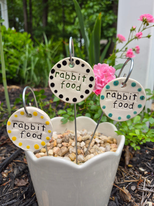 Garden Tag - Rabbit Food
